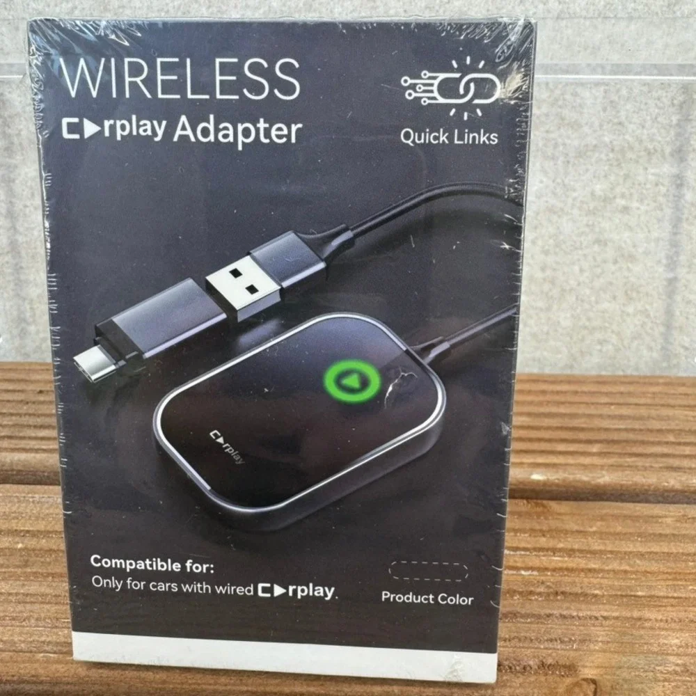 Carplay Wireless Adapter WL02 C for Wired Carplay iPhone 6 and Later